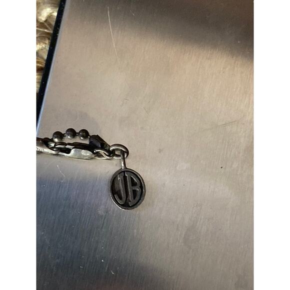 Beautiful Labradorite And Sterling Silver Necklace Vintage Y2K. - Picture 3 of 6